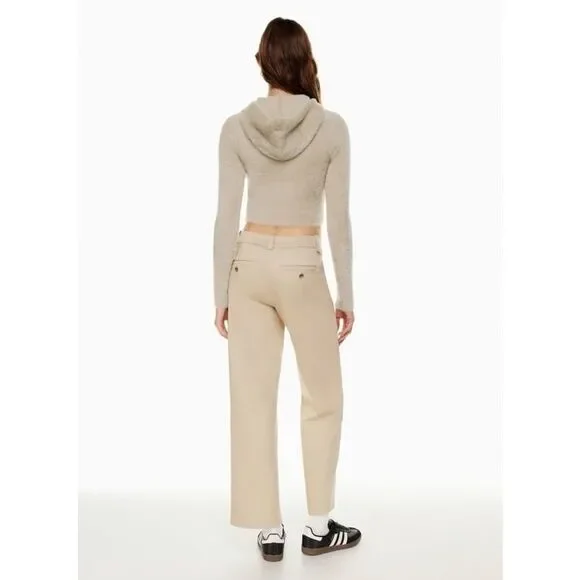 Aritzia Sunday Best Maddox Sweater in Humus Beige Size Small - Picture 5 of 12